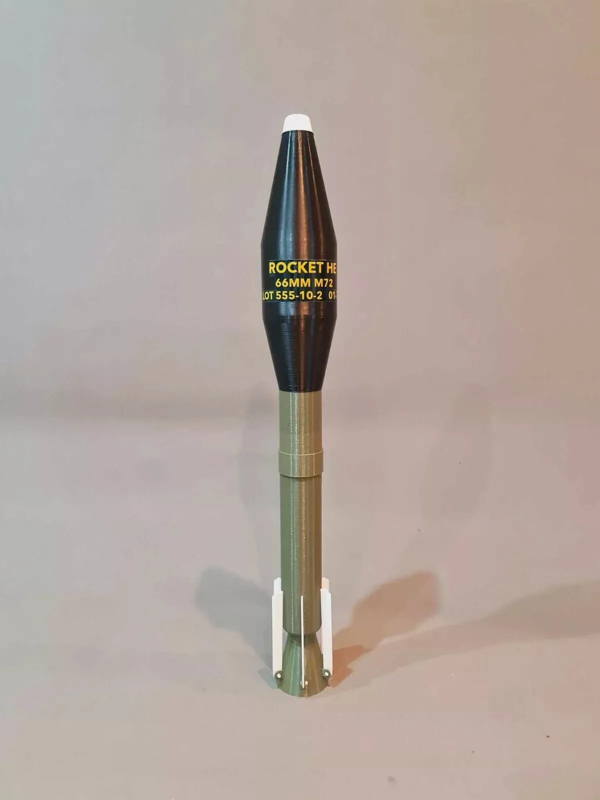 M72 LAW ROCKET Impressive Size: 508mm x 66mm Olive Green & Black Design - Image 6
