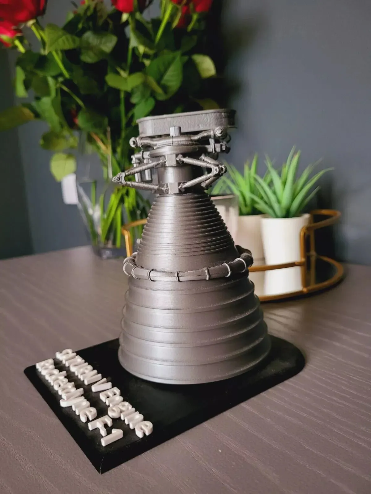 NASA Saturn V F - 1 Rocketdyne Engine model - Image 3