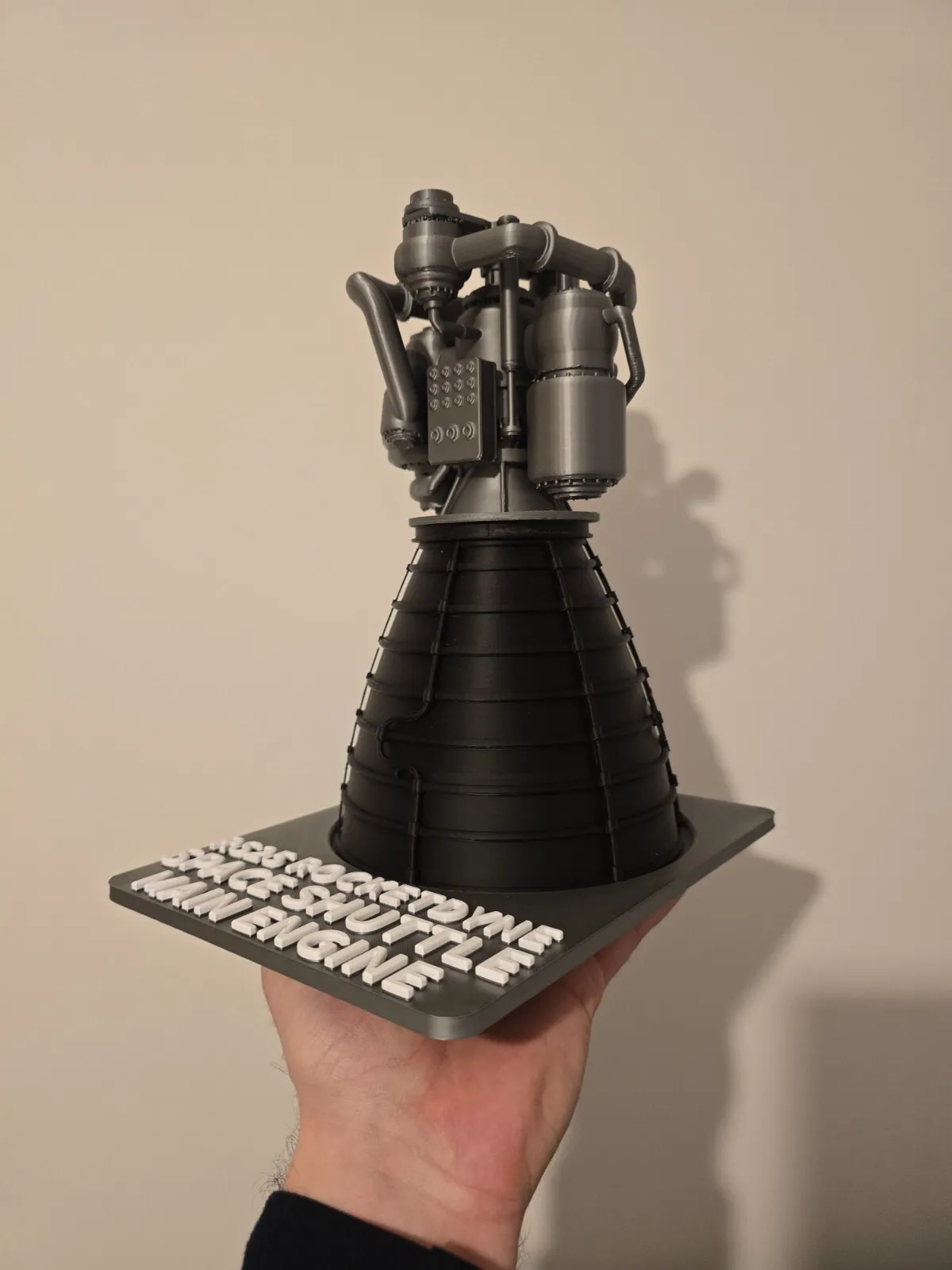 RS-25 Space Shuttle Engine Display Model – High-Detailed