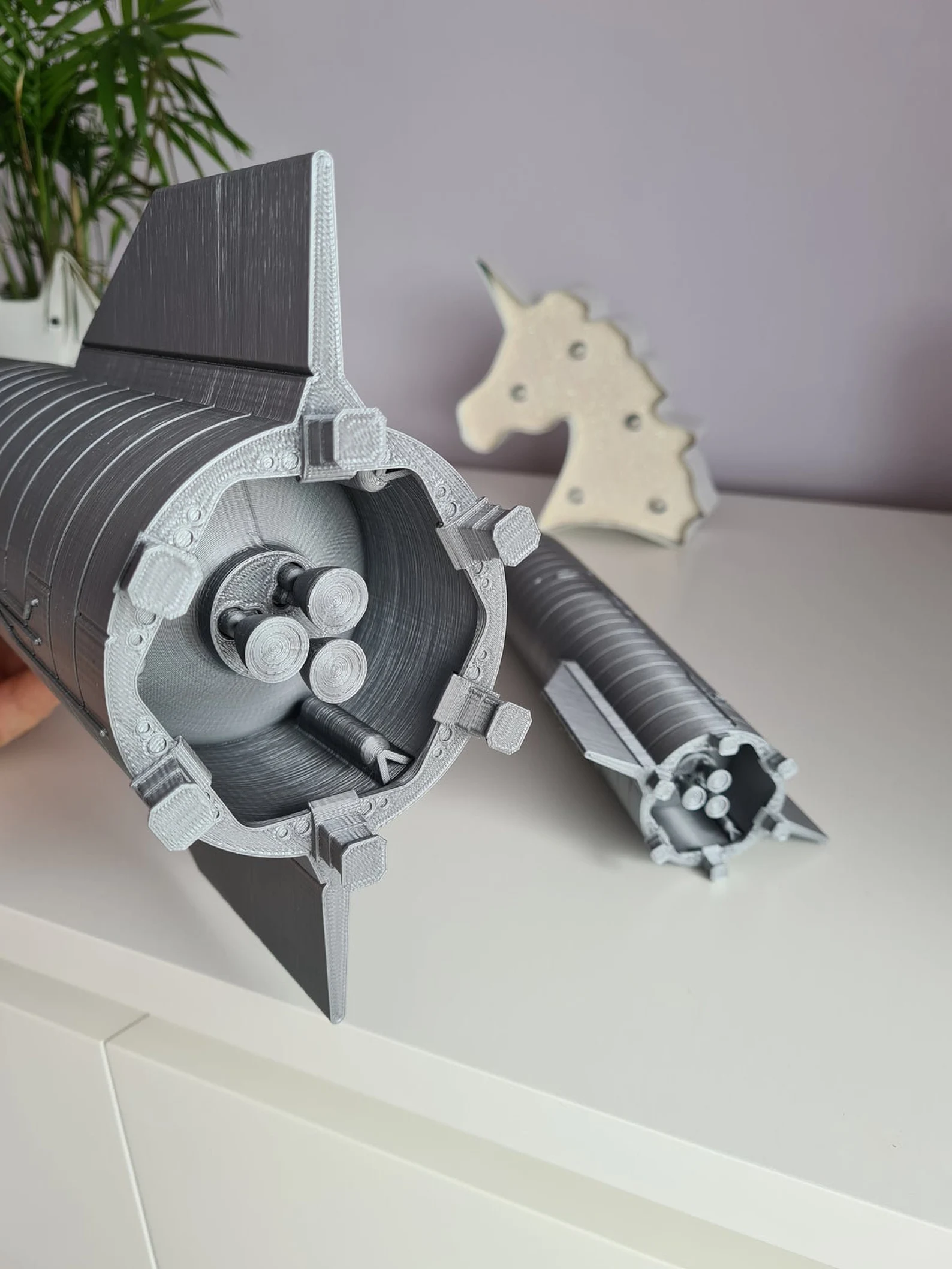 SpaceX Starship SN8 SN9 SN10 SN11 Highly Detailed Model | 3D Printed Model - Image 4